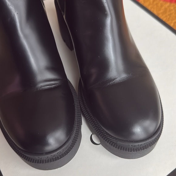 Gucci Trip Embellished Block Heel Chelsea Boots - Picture 4 of 9